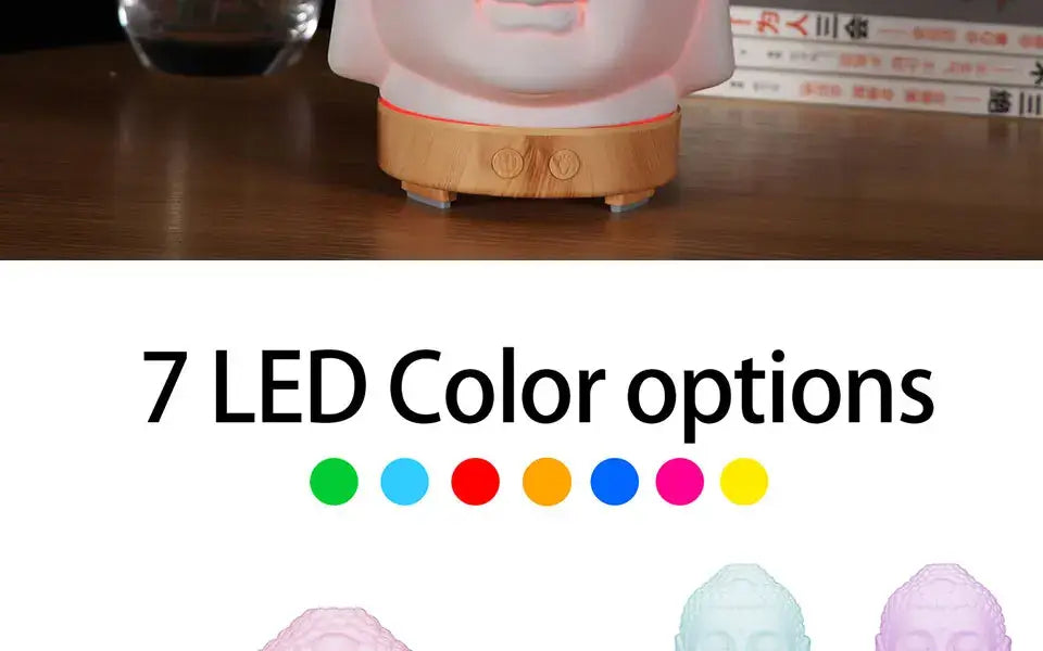 100ml Ultrasonic Diffuser | Buddha Essential Oil Diffuser