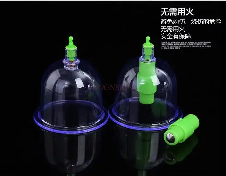 12 Pcs Professional Medical Cupping Set | Vacuum Cupping Therapy Kit