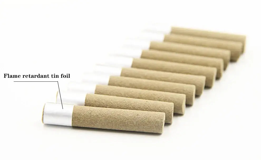 50 Pcs Mini Moxa Tube For Self-Treatment | Mini Moxa Hollow Core Tube