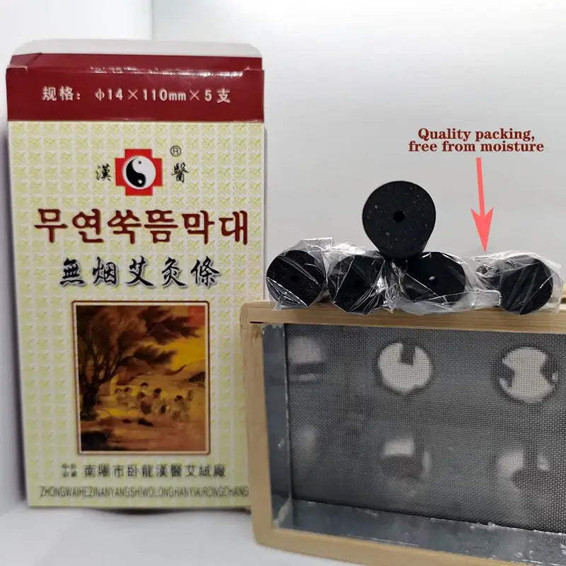 5pcs smokeless moxa sticks | 115mm moxibustion stick 14mm moxa roll
