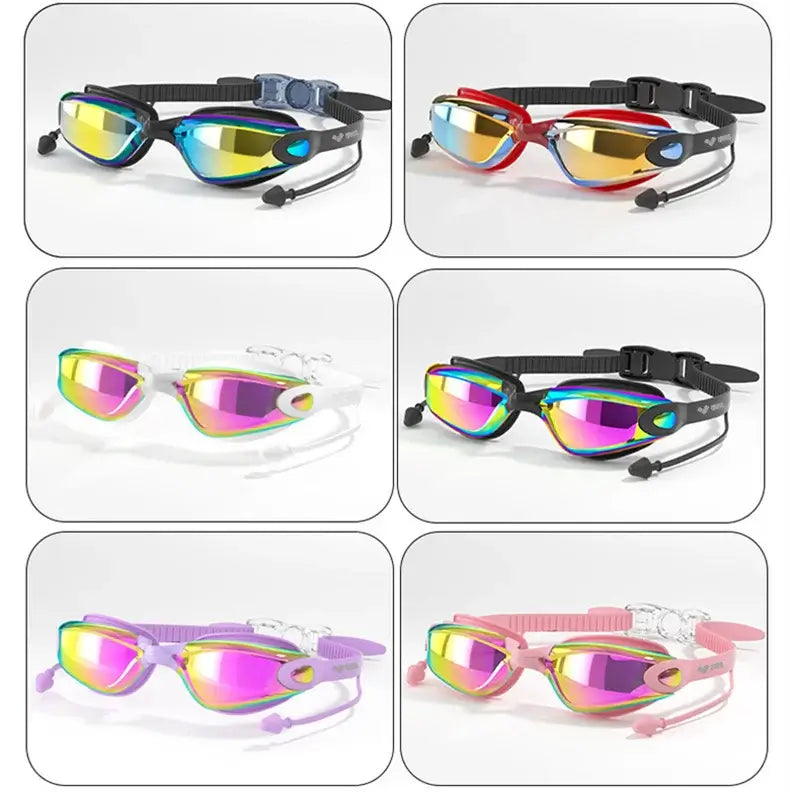ARENA Goggles Anti-Fog Earplugs Set  | Best Swimming Goggles For Adults