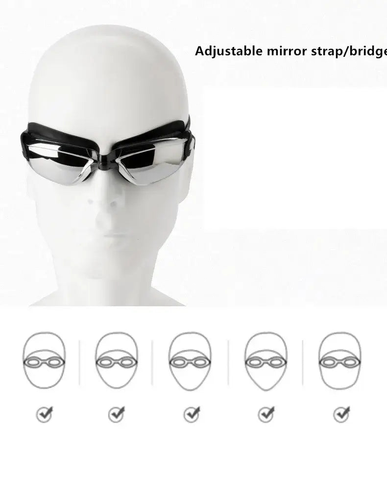 ARENA Goggles Anti-Fog Earplugs Set | Best Swimming Goggles For Adults