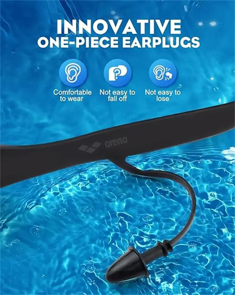 ARENA Goggles Anti-Fog Earplugs Set | Best Swimming Goggles For Adults