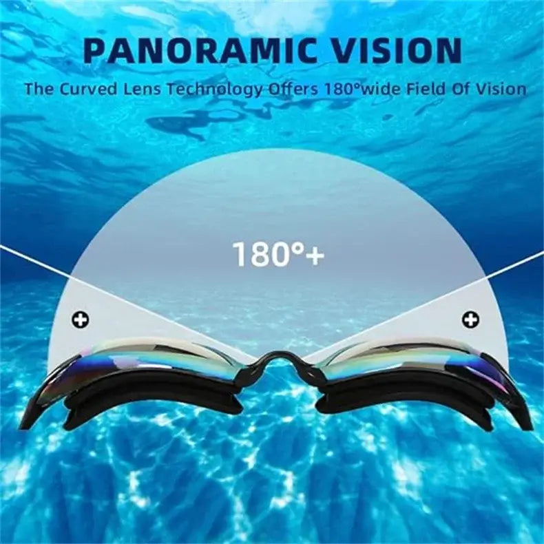 ARENA Goggles Anti-Fog Earplugs Set | Best Swimming Goggles For Adults