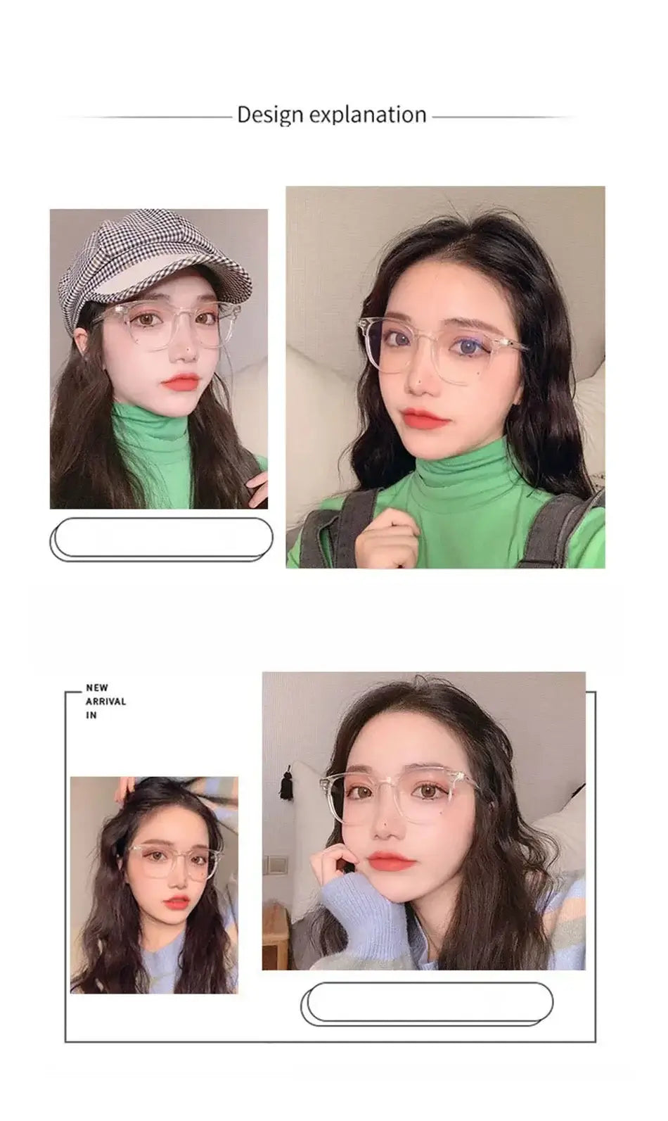 Anti Blue Light Glasses For Men And Women | Transparent Computer Glasses
