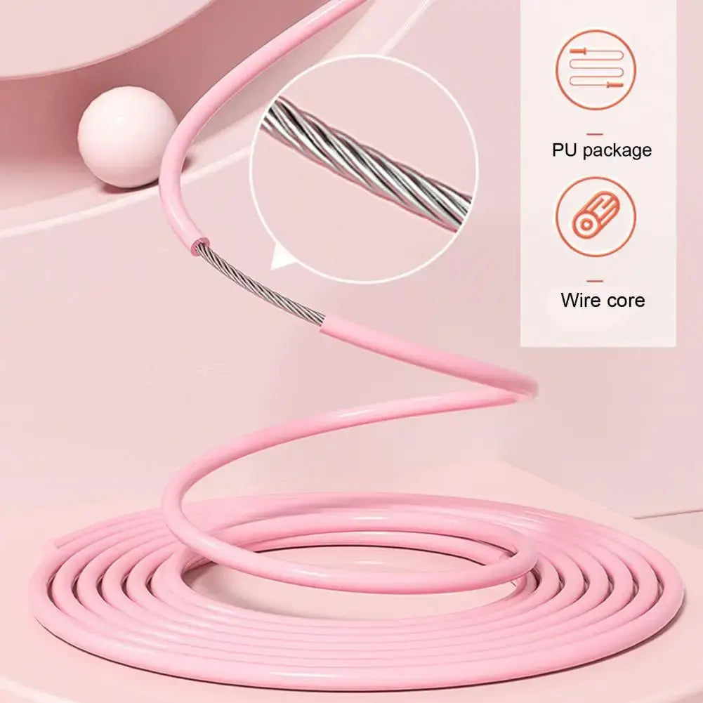 Digital Counting Jump Rope | Outdoor With Sand Weighted Handles