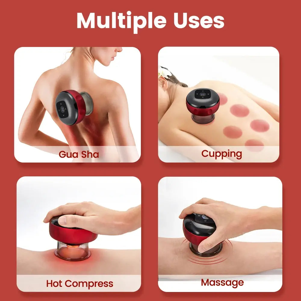 Electric Vacuum Cupping Massager | Anti-Cellulite Cupping Set Electric