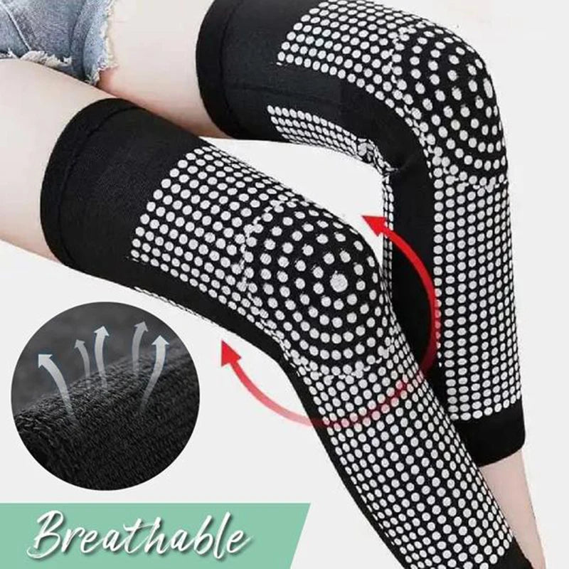 1 Pair Self Heating Knee Pads Brace Sports Kneepad