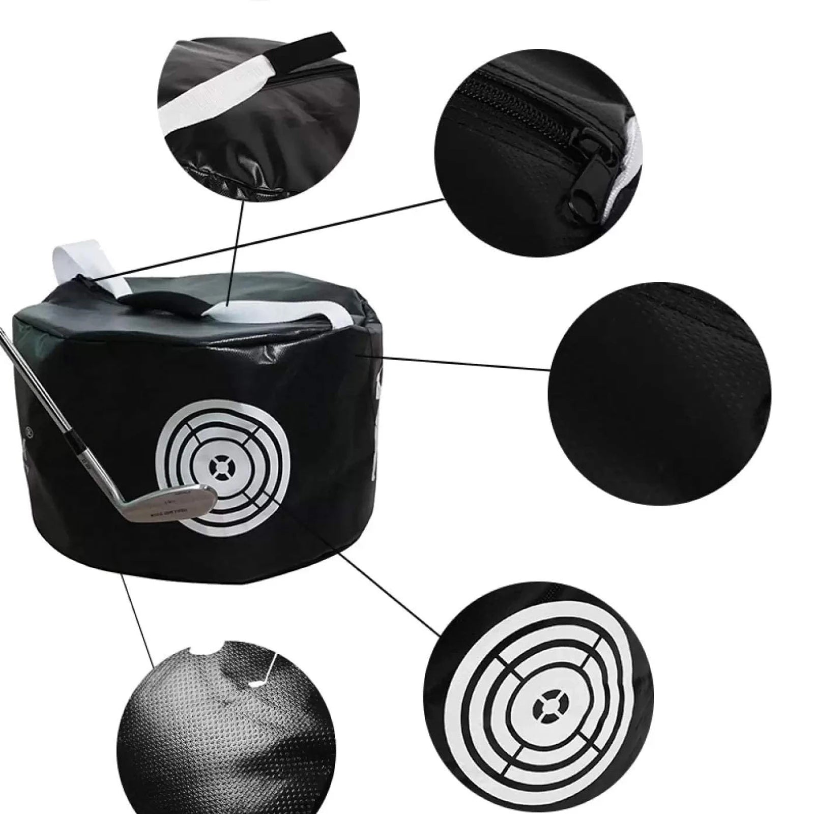 Golf Impact Power Smash Bag Hitting Bag Swing Training Aids