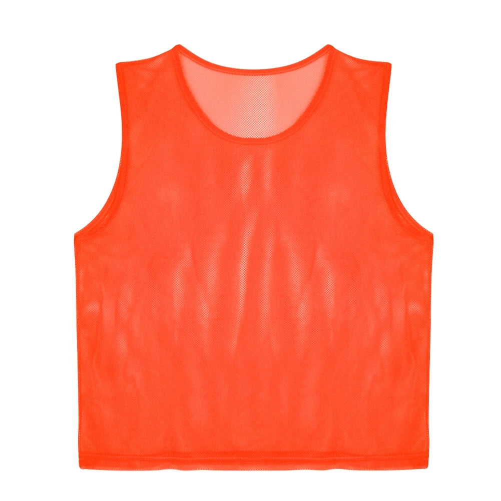 6 12 PCS Adults Children Soccer Training Vest Football