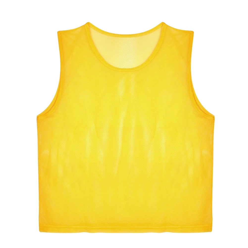 6 12 PCS Adults Children Soccer Training Vest Football