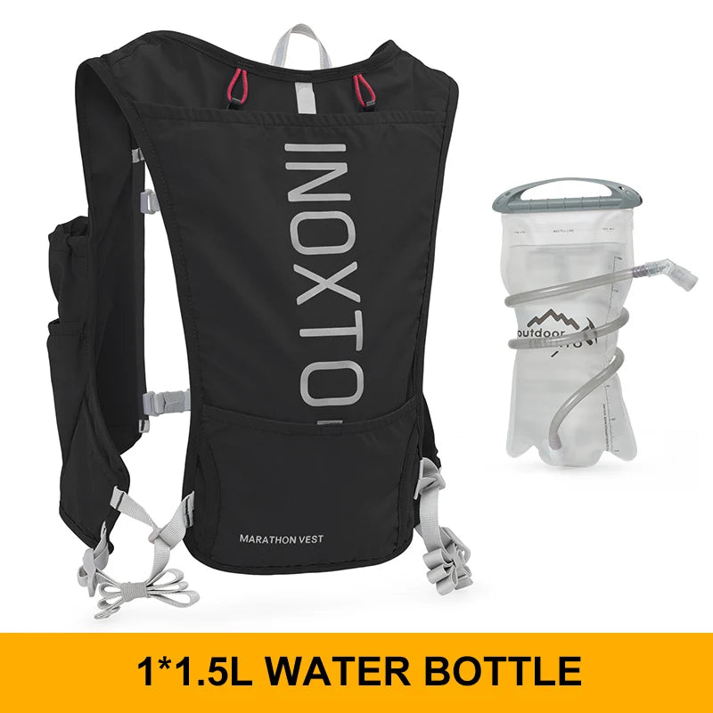 Quick-drying running backpack 5L ultra-light hydrating vest