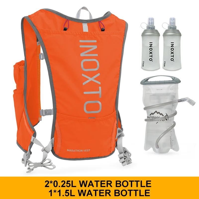 Quick-drying running backpack 5L ultra-light hydrating vest
