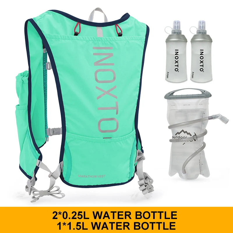 Quick-drying running backpack 5L ultra-light hydrating vest