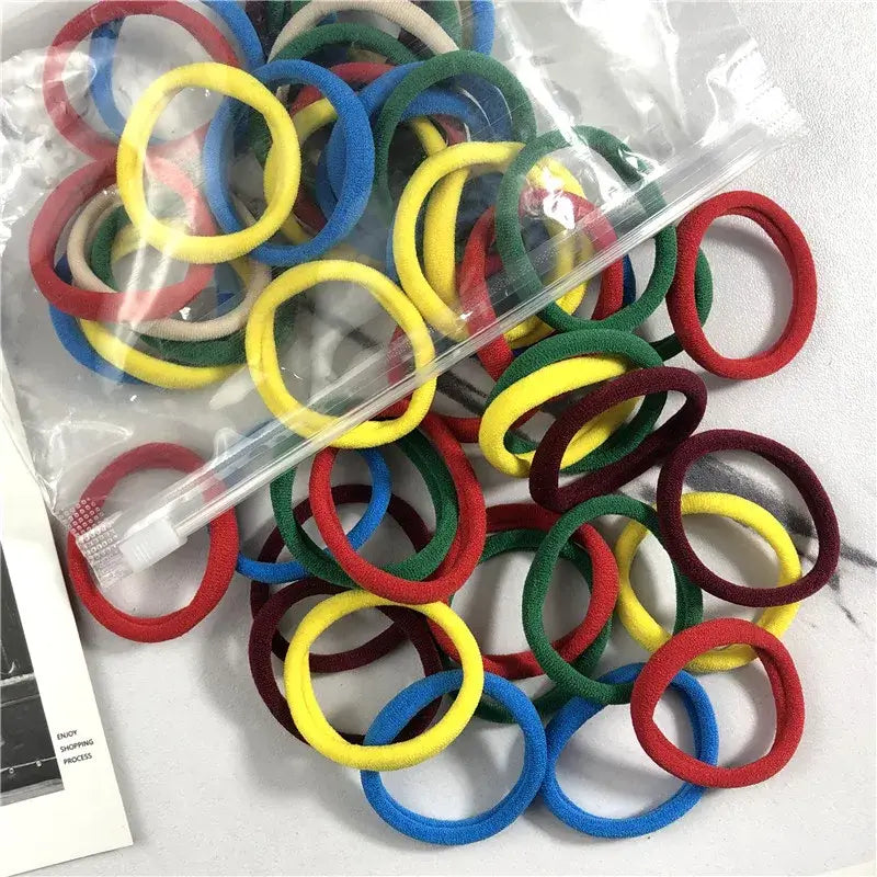 Hair Rubber Bands For Women | 20 50 Pack Hair Rubber Bands