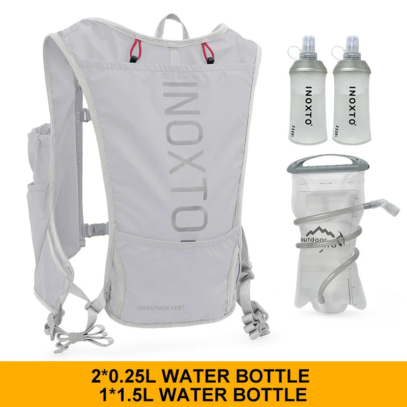 Quick-drying running backpack 5L ultra-light hydrating vest