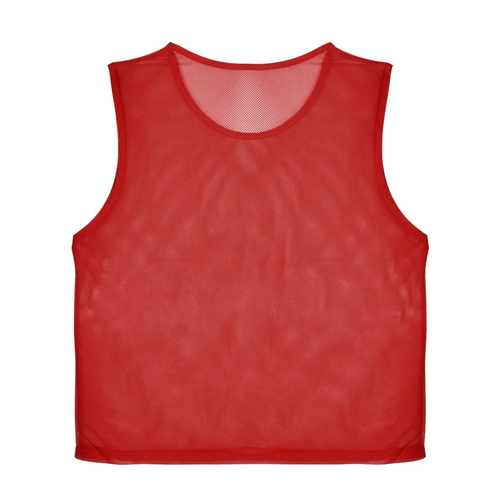 6 12 PCS Adults Children Soccer Training Vest Football
