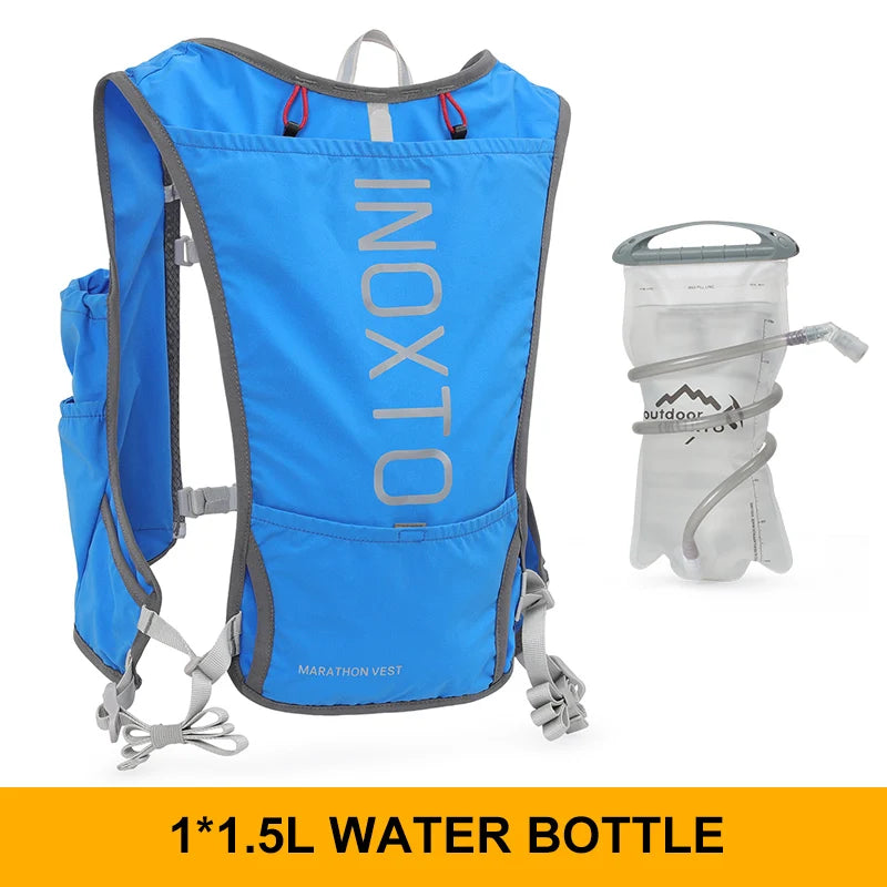 Quick-drying running backpack 5L ultra-light hydrating vest