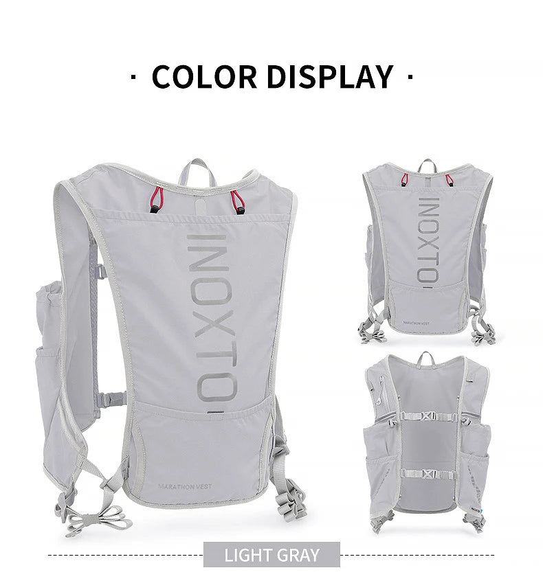 Quick-drying running backpack 5L ultra-light hydrating vest