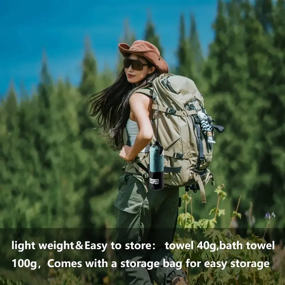 Lightweight Camping Towel | Best Backpacking Quick Dry Towel