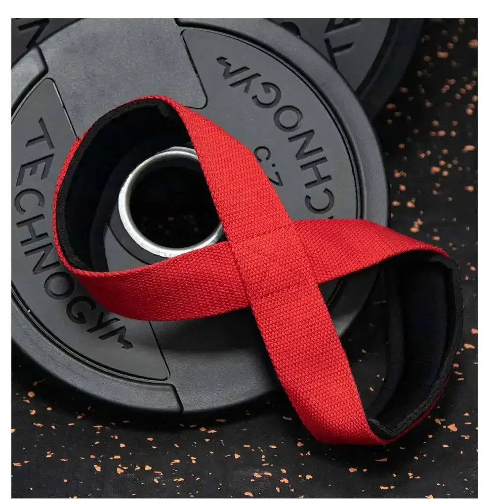 Padded Figure 8 Straps For Deadlift | Lifting Straps With Wrist Support