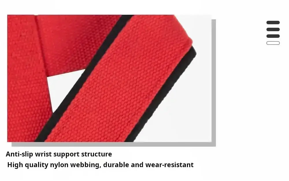 Padded Figure 8 Straps For Deadlift | Lifting Straps With Wrist Support