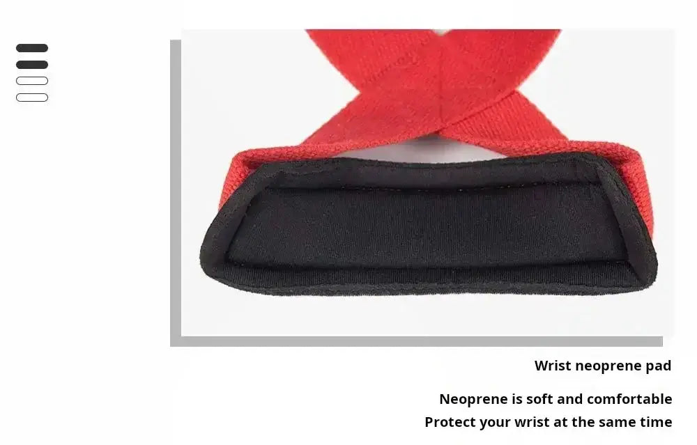 Padded Figure 8 Straps For Deadlift | Lifting Straps With Wrist Support