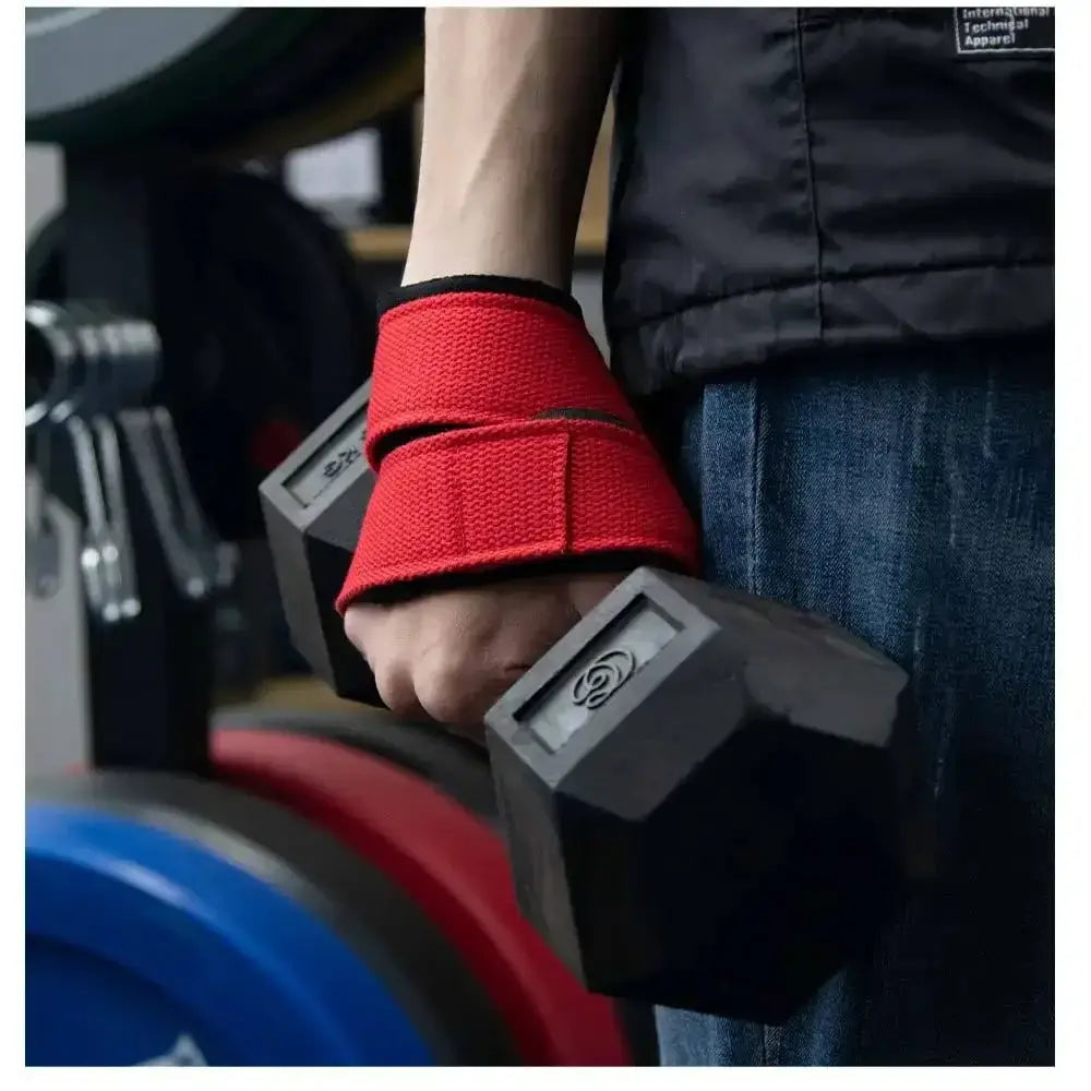 Padded Figure 8 Straps For Deadlift | Lifting Straps With Wrist Support