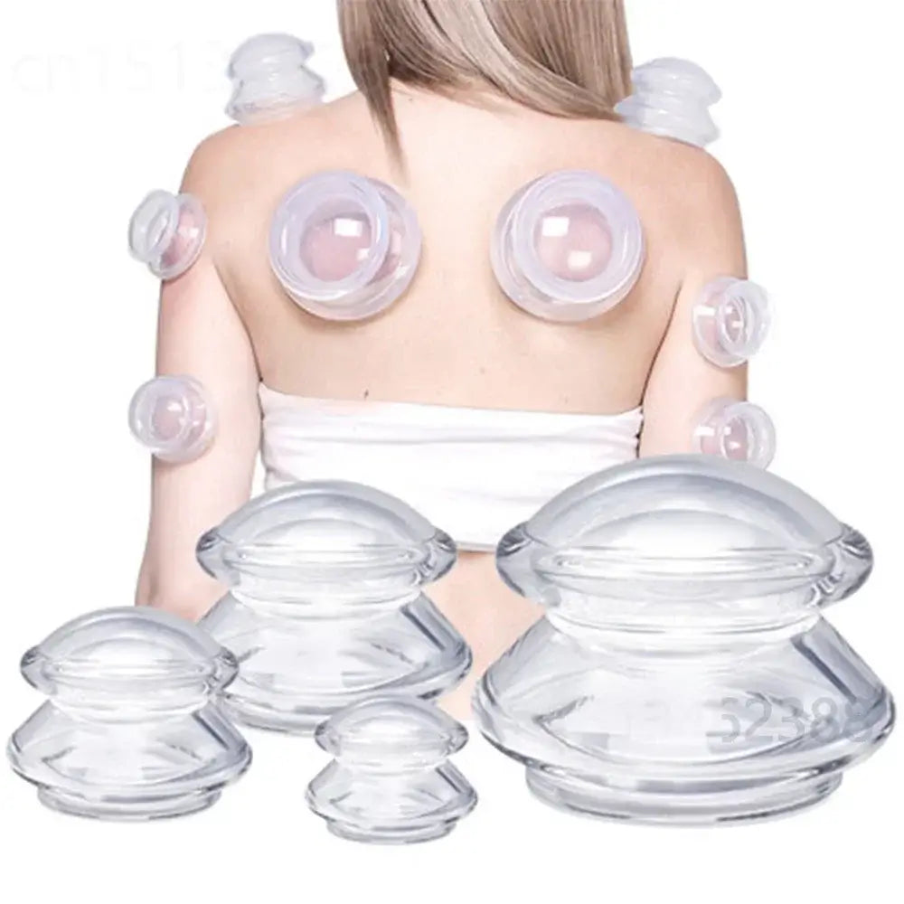 Professional Cupping Therapy Set For Back | Gua Sha Cupping Set Combo