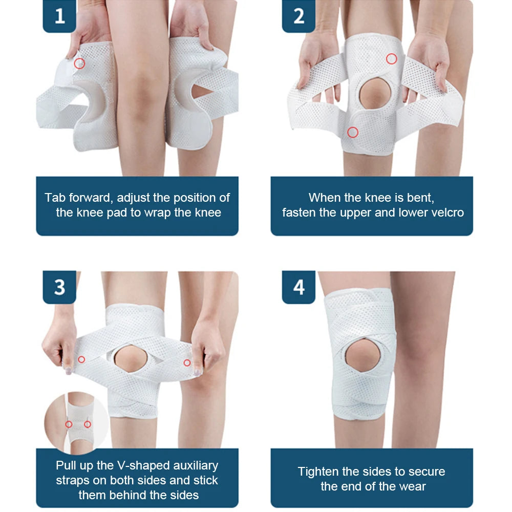 1Pcs Knee Brace Side Stabilizers Relieve Meniscus Tear Knee