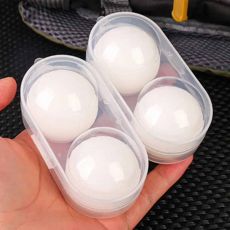 1-5pcs Table Tennis Ball Container Box Hard Plastic Case