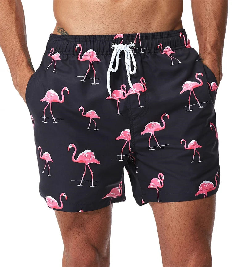 New 3D Simple Graphic Beach Shorts Men Women Fruit Pineapple