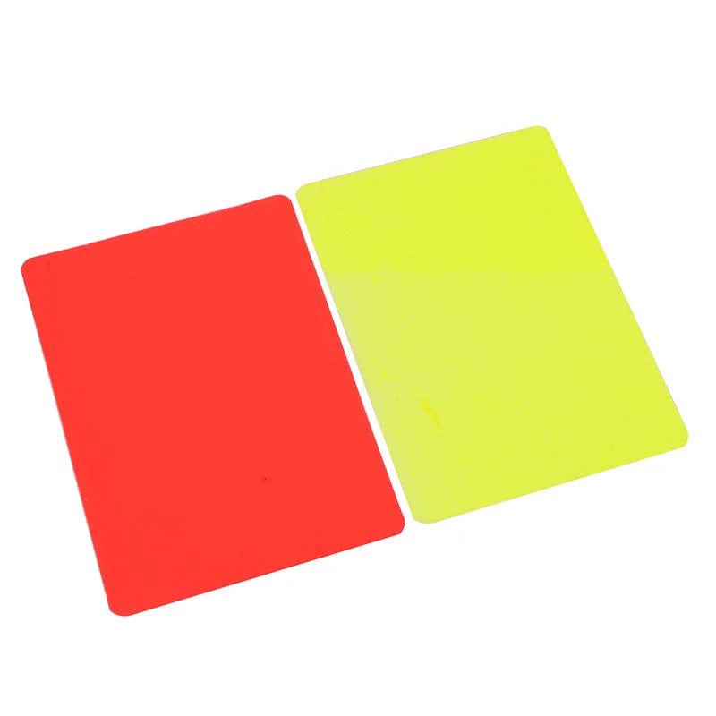 Soccer Referee Whistle Red Yellow Card Tools Professional