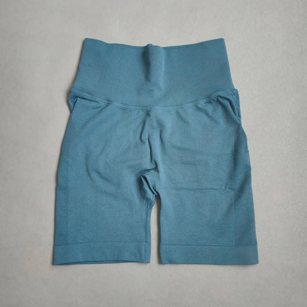 Yoga Shorts Women Sports Shorts Seamless Gym Workout Shorts