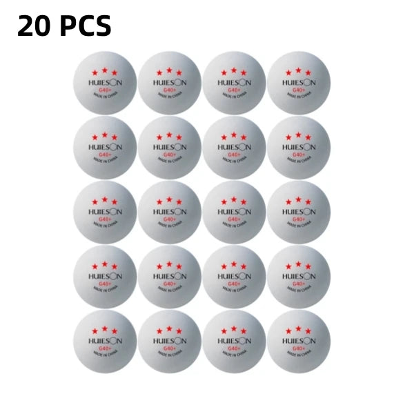 Huieson Professional 3 Star Ping Pong Balls ABS New Material