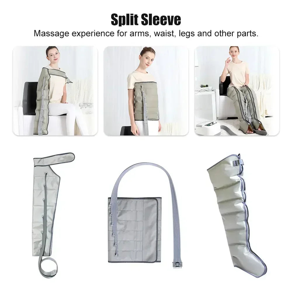 Accessories for 6 Cavity Air Compression Leg Massager Calf Waist Back Massager Arm Body Massage Lymphatic Drainage Devic
