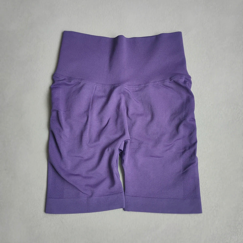 Yoga Shorts Women Sports Shorts Seamless Gym Workout Shorts