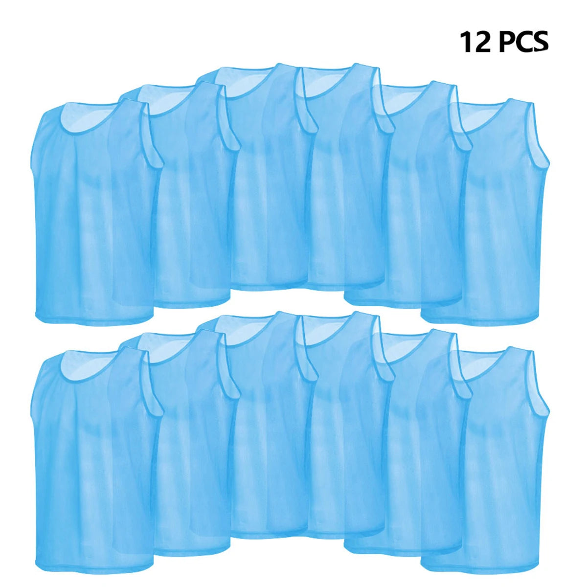 12 PCS Children Kid Quick Drying Basketball Jersey Team