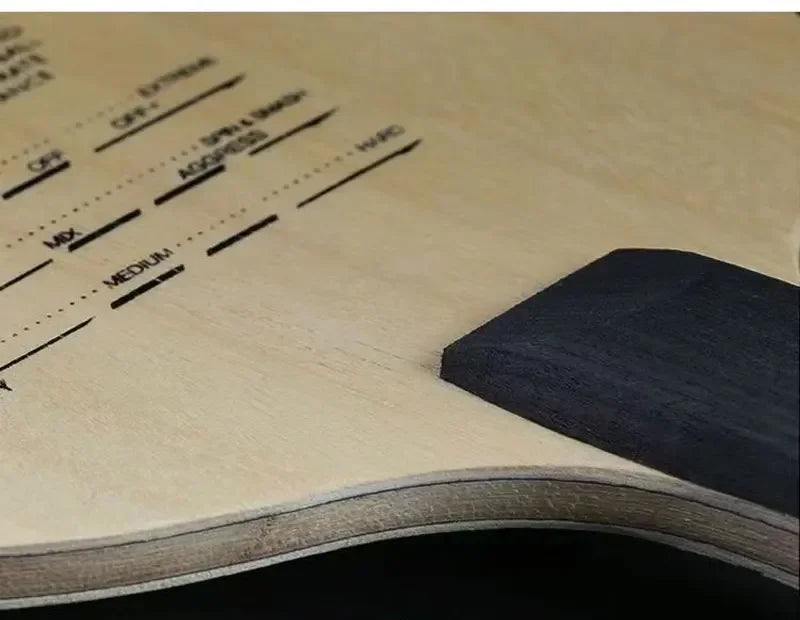 SANWEI T5000 Table Tennis Blade 5 Wood 2 Carbon Entry