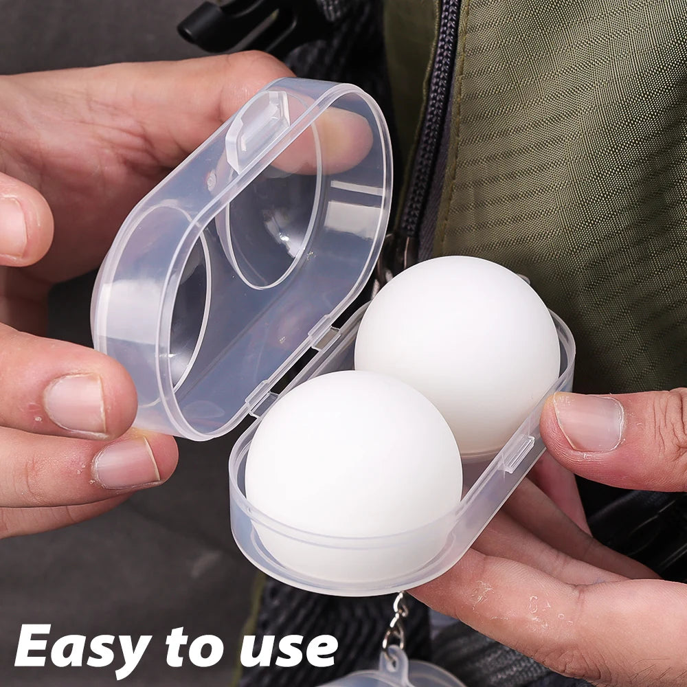 1-5pcs Table Tennis Ball Container Box Hard Plastic Case
