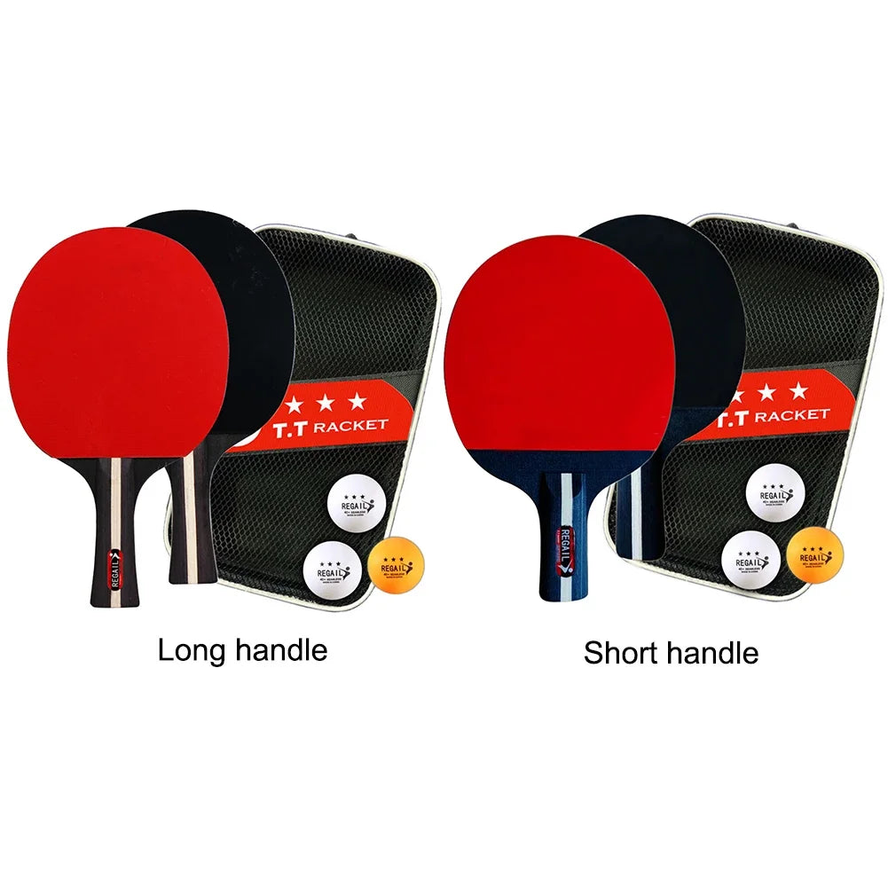 Table tennis paddle professional training 2 bat 3 ball table
