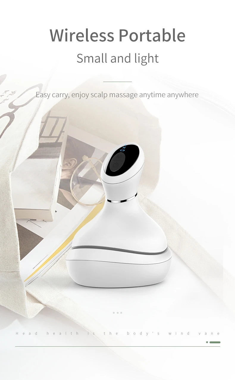 Head Massager Scalp kneading Vibration Waterproof Electric