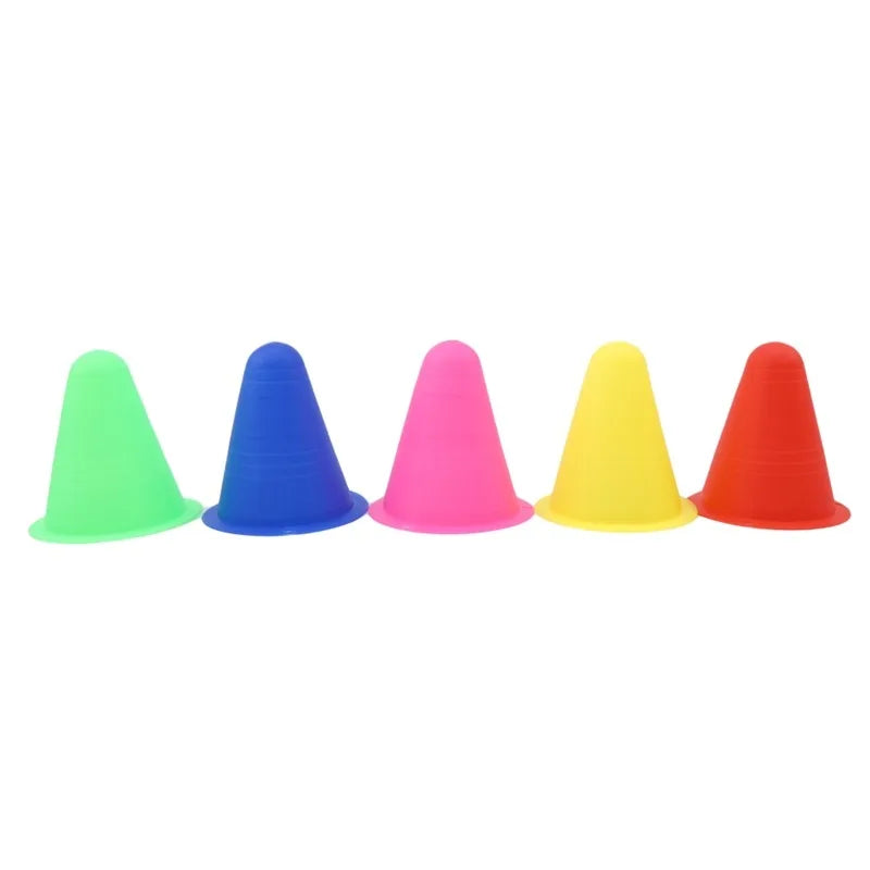 10Pcs Set Skate Marker Training Road Cones Roller Football
