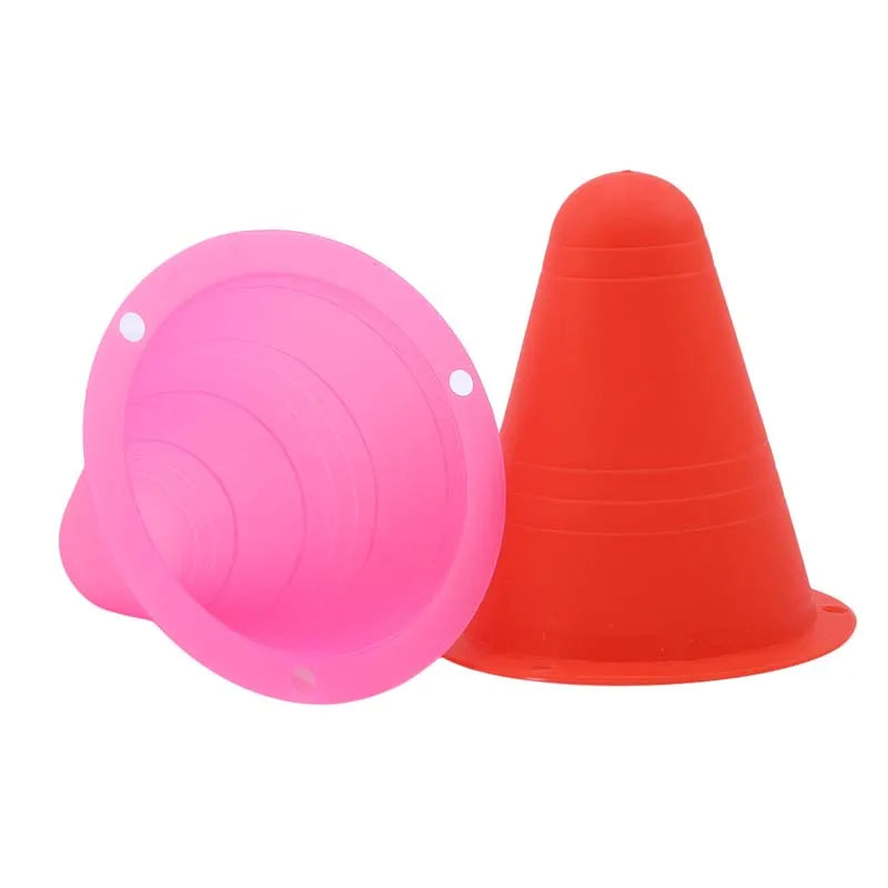 10Pcs Set Skate Marker Training Road Cones Roller Football