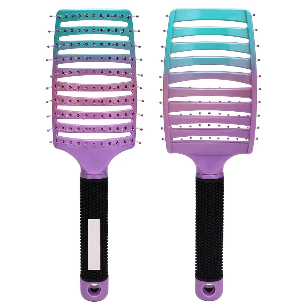 Barber Hair Brush Scalp Massage Comb Women Nylon Pig