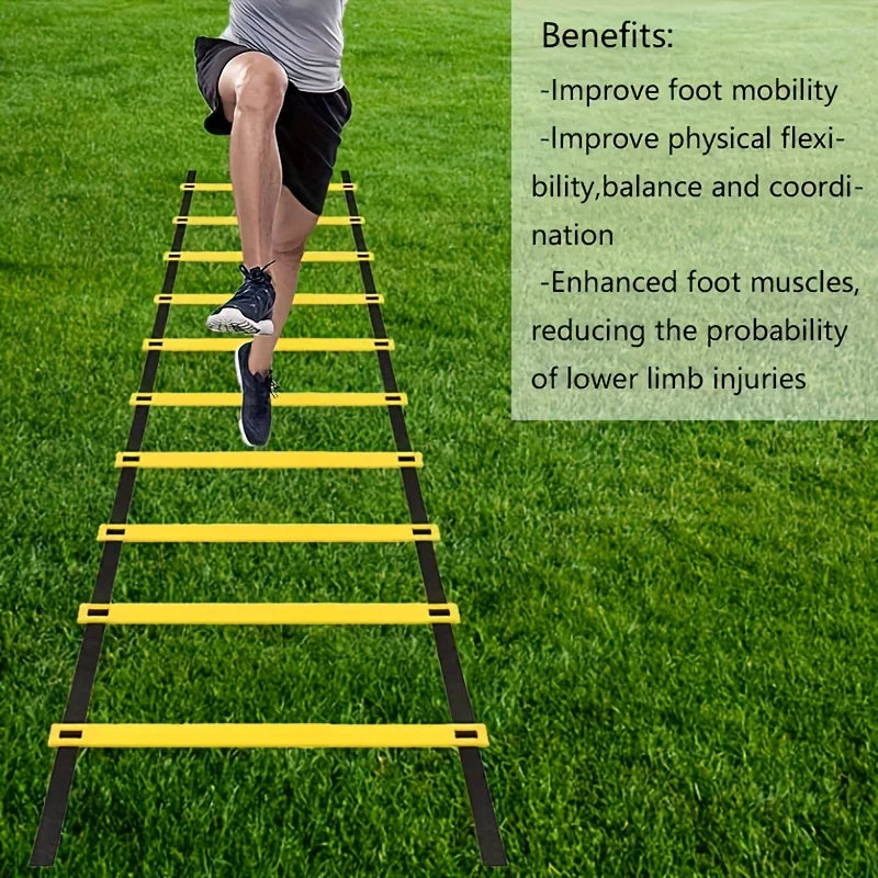 1 set Detachable Speed Agility Training Ladder Football