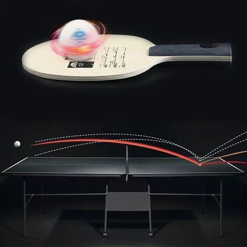 SANWEI T5000 Table Tennis Blade 5 Wood 2 Carbon Entry