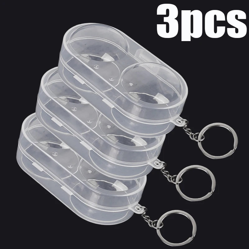 1-5pcs Table Tennis Ball Container Box Hard Plastic Case