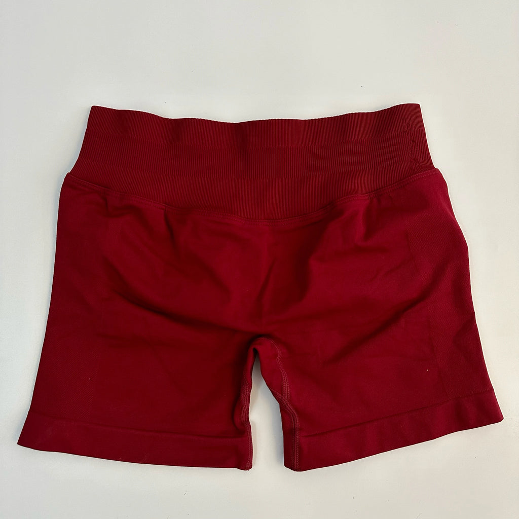 Yoga Shorts Low Ribbed Band Yoga Shorts Seamless Scrunch Bum