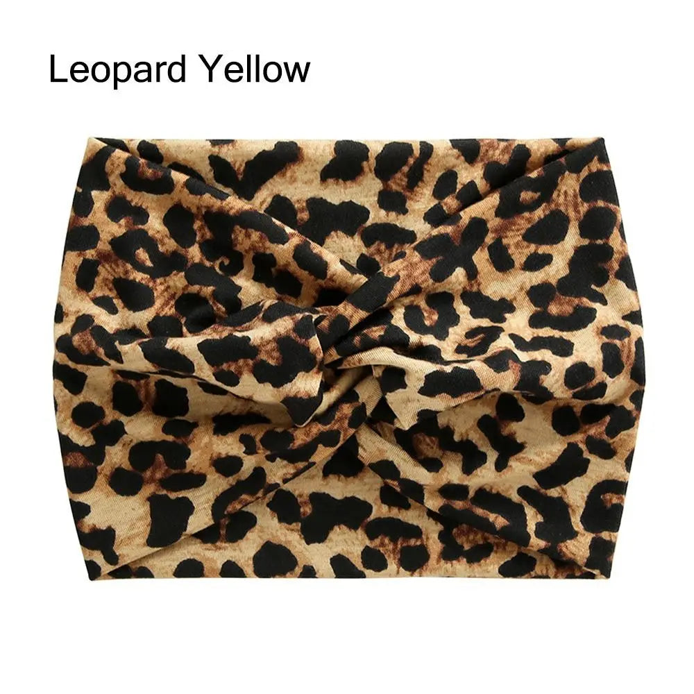 Fashion Colorful Wide Headbands Women Extra Large Turban